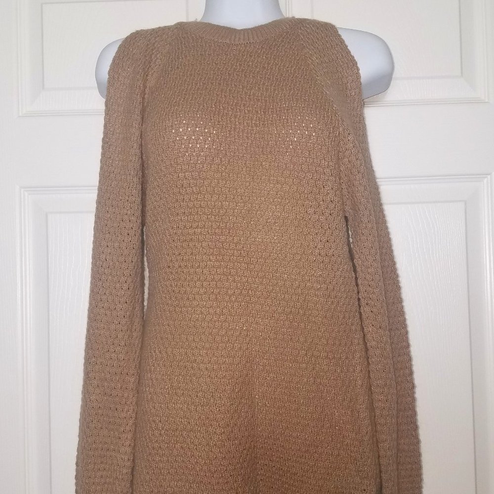 Cold Shoulder Sweater Tunic